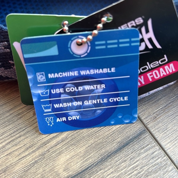 *NEW* Skechers Cleo Sweet Tribe Shoes Navy Blue Stretch Fit Ballet Flats size 7 - Picture 6 of 12